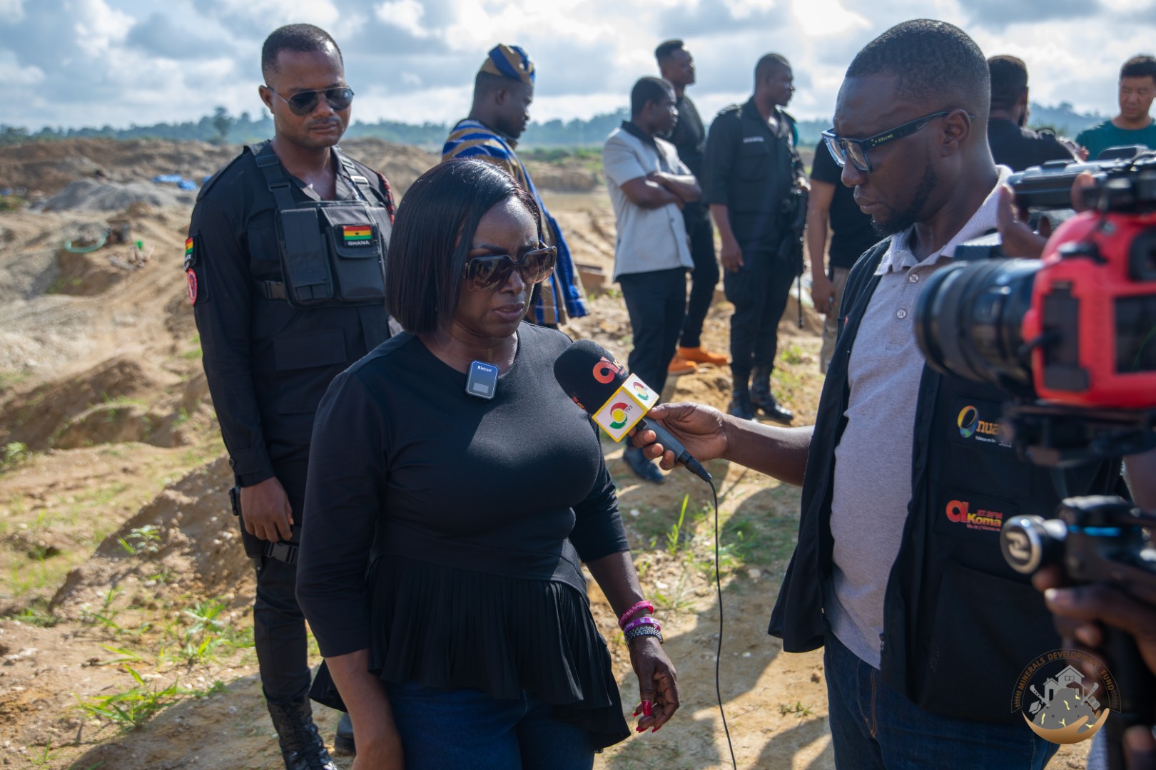 Community Engagement in Akomfere.